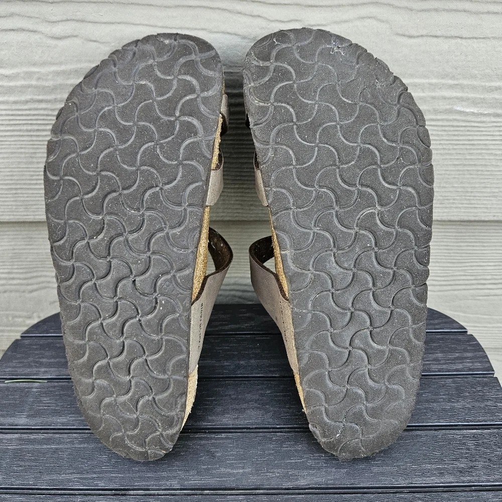 Birkenstock Mayari Brown Leather Sandal Womens Shoes EU Size 41